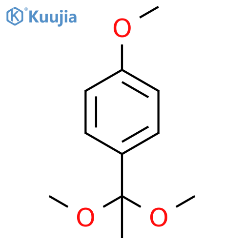 Benzene, 1-(1,1-dimethoxyethyl)-4-methoxy- structure