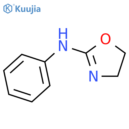 2-Oxazolamine,4,5-dihydro-N-phenyl- structure