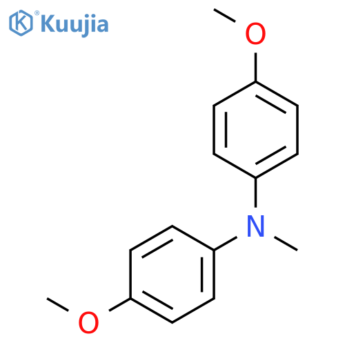 Benzenamine,4-methoxy-N-(4-methoxyphenyl)-N-methyl- structure