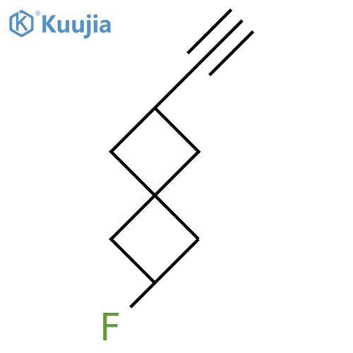 2-ethynyl-6-fluorospiro3.3heptane structure