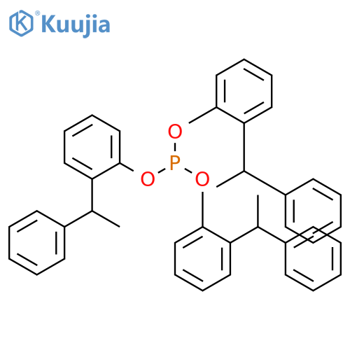 Phenol,(1-phenylethyl)-, phosphite (3:1) (9CI) structure