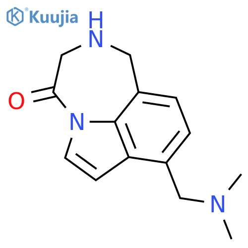 Pyrrolo[3,2,1-jk][1,4]benzodiazepin-1(2H)-one,7-[(dimethylamino)methyl]-3,4-dihydro- structure