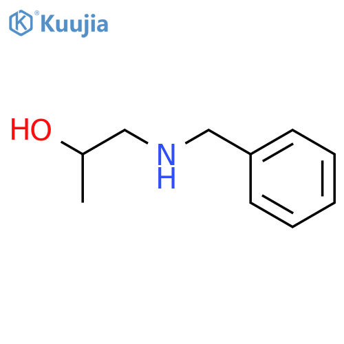 1-(Benzylamino)propan-2-ol structure