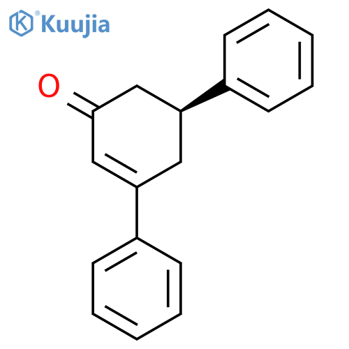 2-Cyclohexen-1-one, 3,5-diphenyl-, (5S)- structure