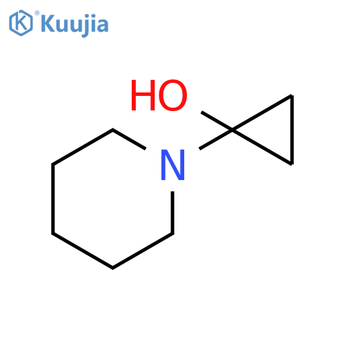 Cyclopropanol, 1-(1-piperidinyl)- structure