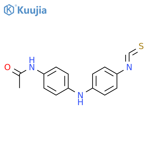 Acetamide, N-[4-[(4-isothiocyanatophenyl)amino]phenyl]- structure