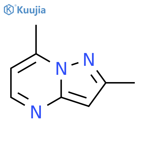 2,7-dimethylpyrazolo[1,5-a]pyrimidine structure
