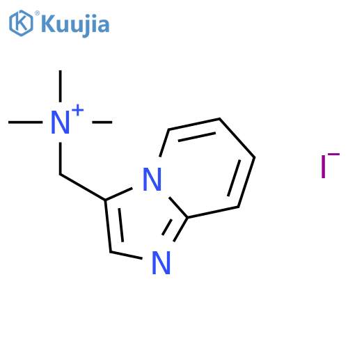 ({imidazo1,2-apyridin-3-yl}methyl)trimethylazanium iodide structure
