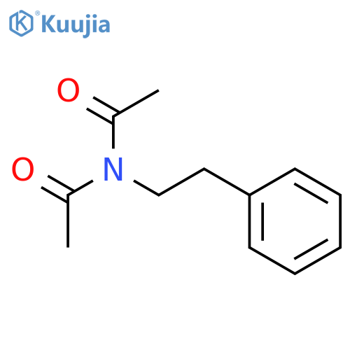 Acetamide,N-acetyl-N-(2-phenylethyl)- structure