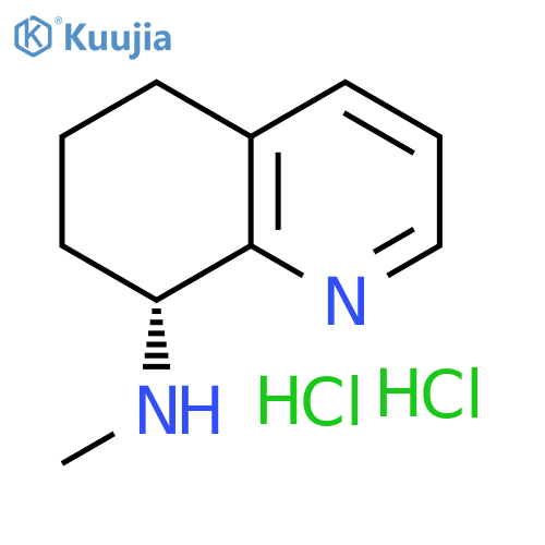 (R)-Methyl-(5,6,7,8-tetrahydro-quinolin-8-yl)-amine dihydrochloride structure