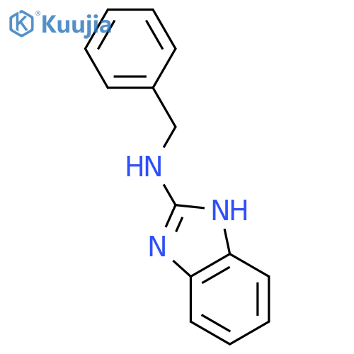 N-benzyl-1H-benzimidazol-2-amine structure