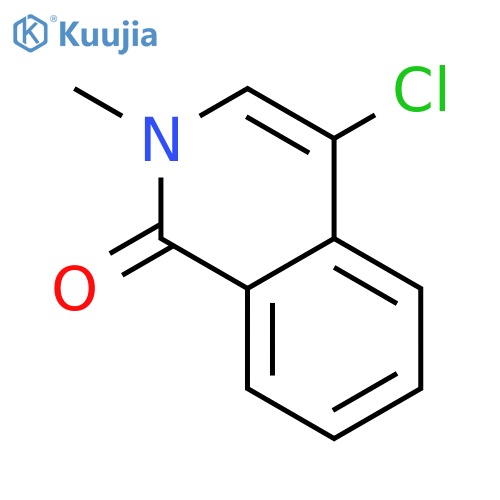 4-Chloro-2-methylisoquinolin-1(2H)-one structure