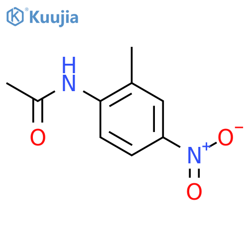 2-Methyl-4-nitroacetanilide structure