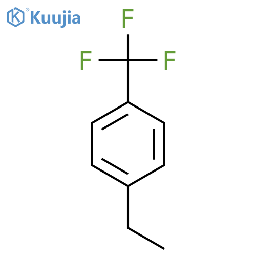 4-Ethylbenzotrifluoride structure