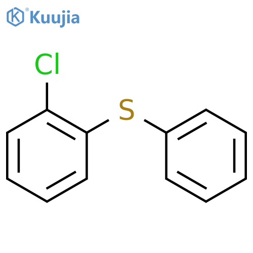 Benzene, chloro(phenylthio)- structure