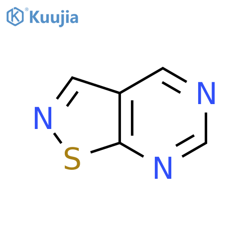 Isothiazolo[5,4-d]pyrimidine(8CI,9CI) structure