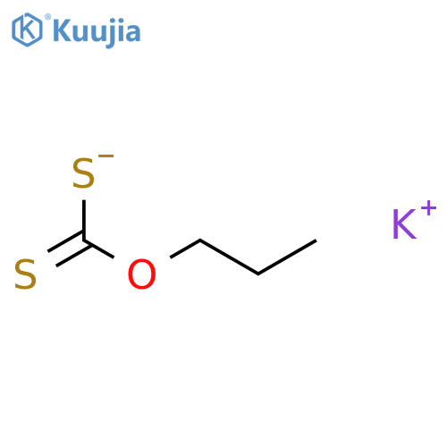 Potassium propylxanthate structure