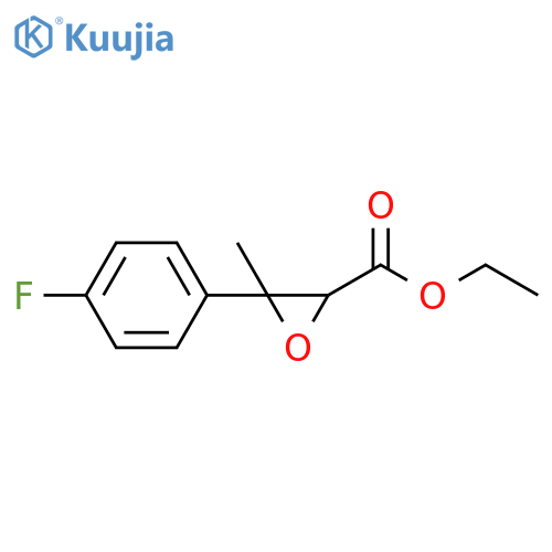 2-Oxiranecarboxylic acid, 3-(4-fluorophenyl)-3-methyl-, ethyl ester structure