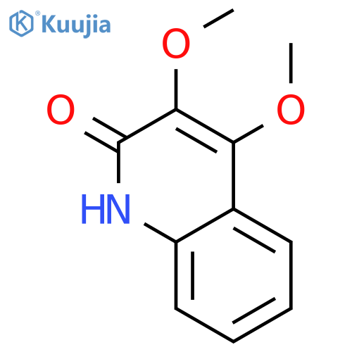 2(1H)-Quinolinone,3,4-dimethoxy- structure