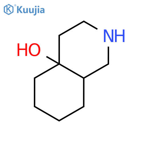 Decahydroisoquinolin-4a-ol structure
