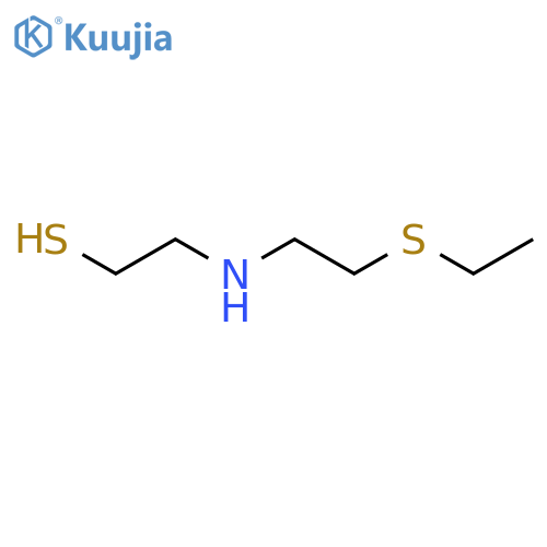 Ethanethiol, 2-[[2-(ethylthio)ethyl]amino]- structure