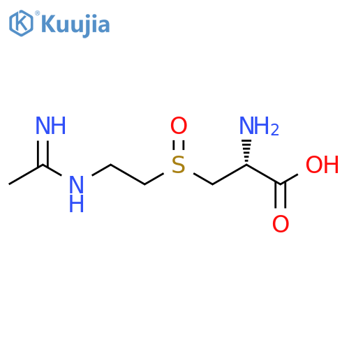 L-Alanine, 3-[[2-[(1-iminoethyl)amino]ethyl]sulfinyl]- structure