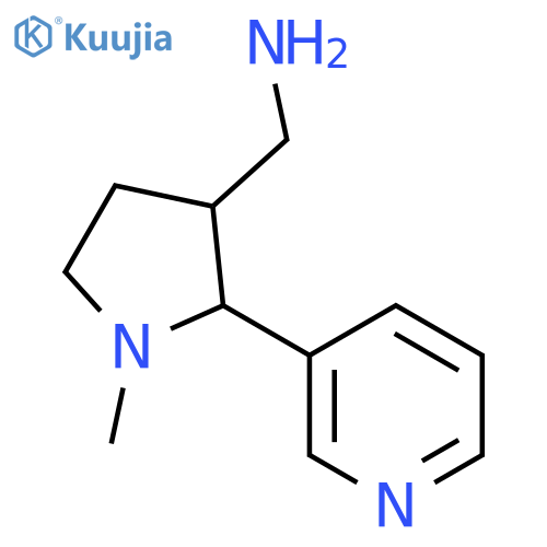 (-)-trans 3’-Aminomethyl Nicotine structure