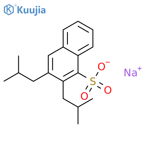 Bis(2-methylpropyl)naphthalenesulfonic Acid Sodium Salt structure