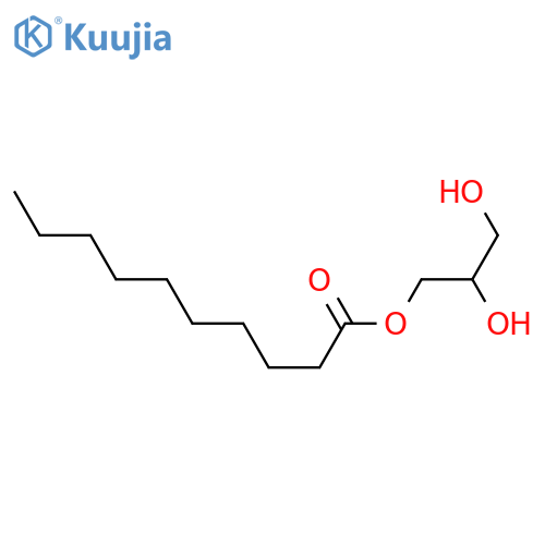 Glyceryl monocaprate structure