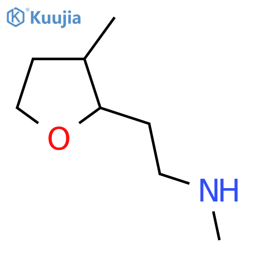 Methyl[2-(3-methyloxolan-2-yl)ethyl]amine structure