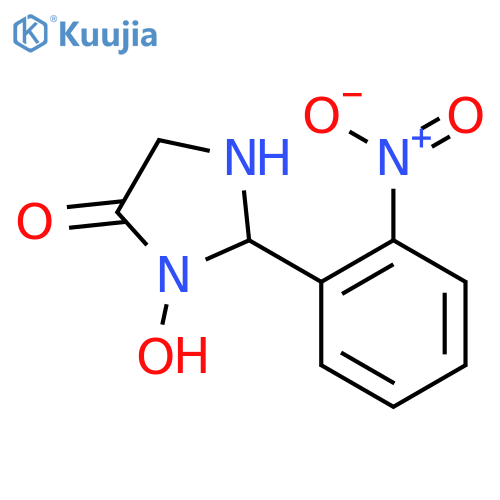 4-Imidazolidinone,3-hydroxy-2-(2-nitrophenyl)- structure