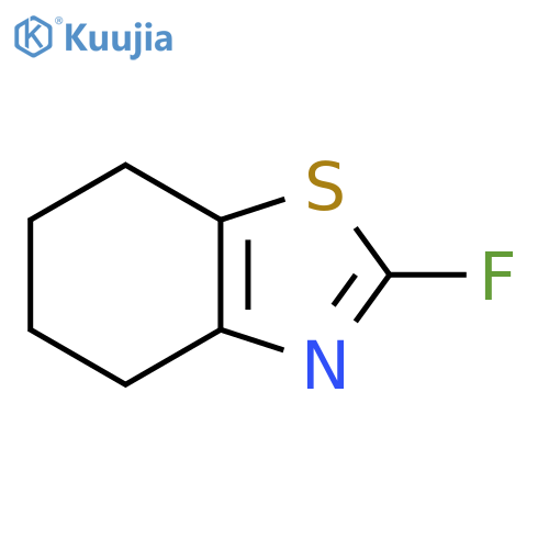 2-Fluoro-4,5,6,7-tetrahydro-benzothiazole structure