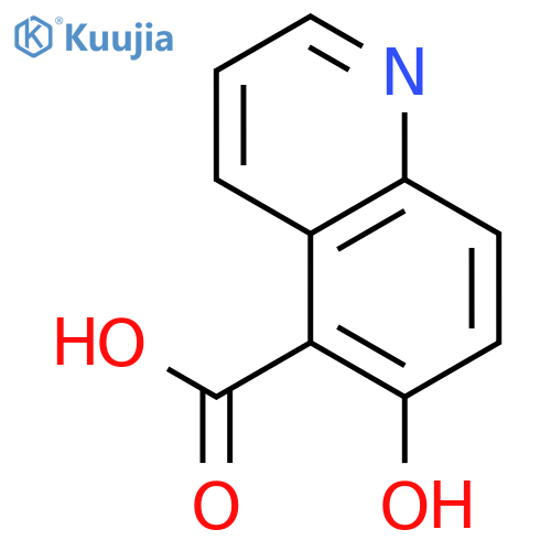 6-Hydroxyquinoline-5-carboxylic acid structure