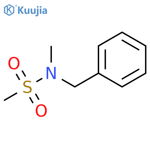 Methanesulfonamide, N-methyl-N-(phenylmethyl)- structure