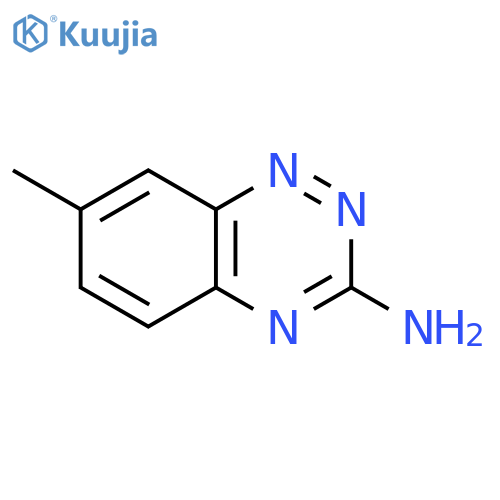 1,2,4-Benzotriazin-3-amine,7-methyl- structure