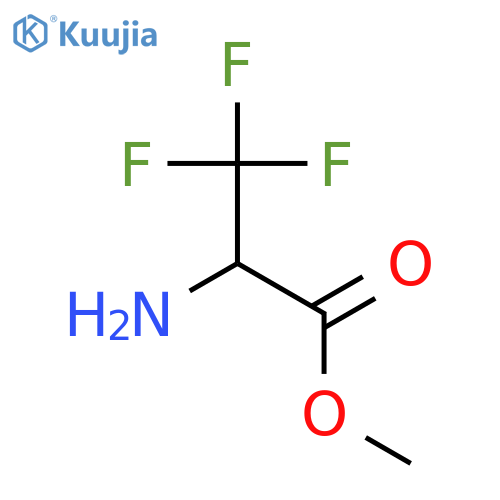 Methyl 2-amino-3,3,3-trifluoropropanoate structure