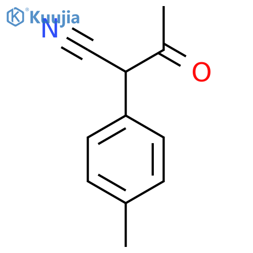 2-(4-Methylphenyl)-3-oxobutanenitrile structure