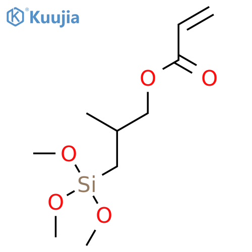 2-PROPENOIC ACID, 2-METHYL-3-(TRIMETHOXYSILYL)PROPYL ESTER structure