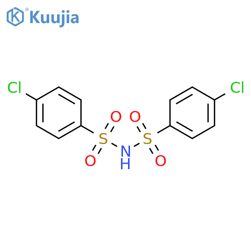 Benzenesulfonamide,4-chloro-N-[(4-chlorophenyl)sulfonyl]- structure