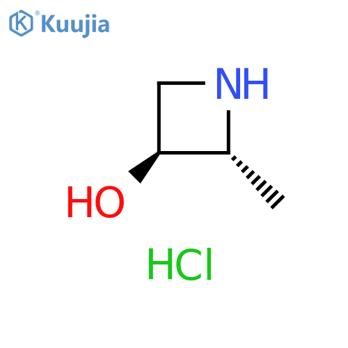 (2R,3S)-2-Methylazetidin-3-OL hydrochloride structure