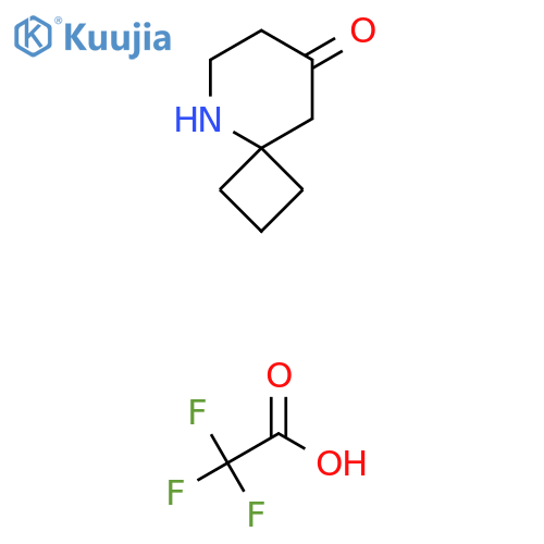 5-azaspiro[3.5]nonan-8-one;2,2,2-trifluoroacetic acid structure