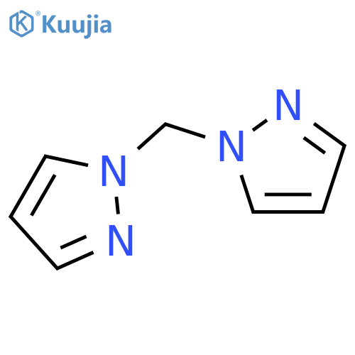 1H-Pyrazole,1,1'-methylenebis- structure