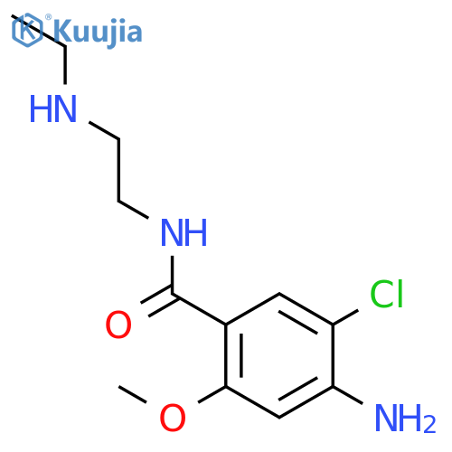 N-Desethyl Metoclopramide structure