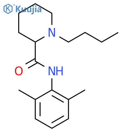 (R)-Bupivacaine structure