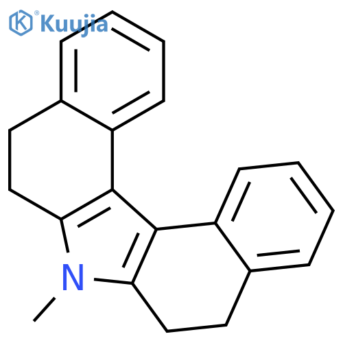 5H-Dibenzo[c,g]carbazole, 6,7,8,9-tetrahydro-7-methyl- structure