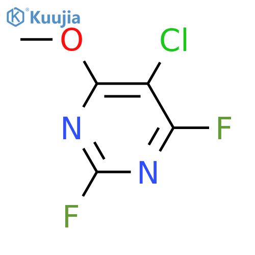 5-Chloro-2,4-difluoro-6-methoxypyrimidine structure
