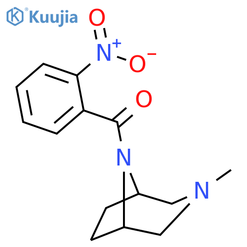 Methanone,(3-methyl-3,8-diazabicyclo[3.2.1]oct-8-yl)(2-nitrophenyl)- structure