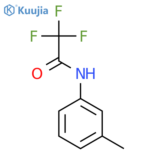 Acetamide,2,2,2-trifluoro-N-(3-methylphenyl)- structure