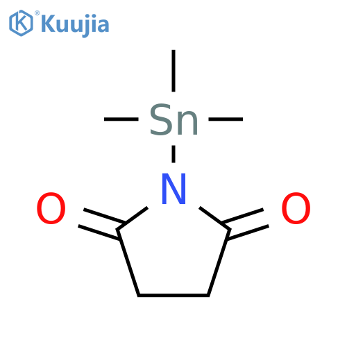 2,5-Pyrrolidinedione, 1-(trimethylstannyl)- structure
