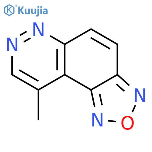 9-Methyl[1，2，5]oxadiazolo[3，4-f]cinnoline structure